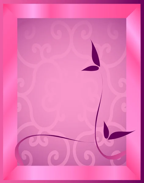 ピンクのベクトルの背景 — ストックベクタ