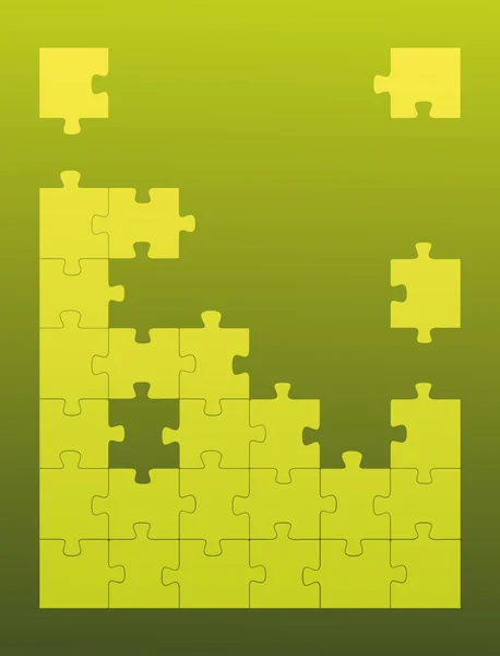 Barevné puzzle pozadí vektor — Stockový vektor