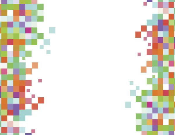 Abstrakte Mosaikkomposition Hintergrund — Stockvektor