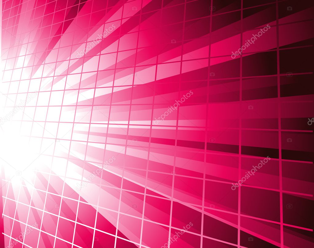 Pink burst vector background