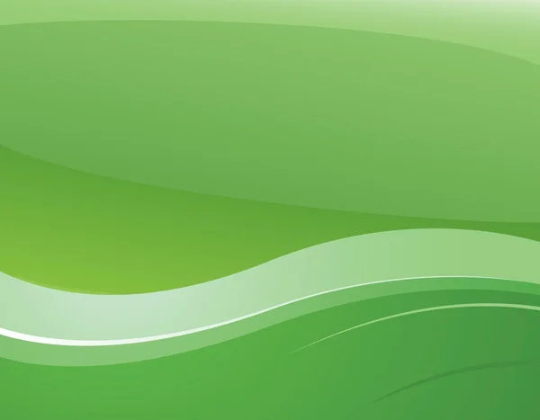 Grüner Hintergrund für Plakat oder Kartenvektor — Stockvektor