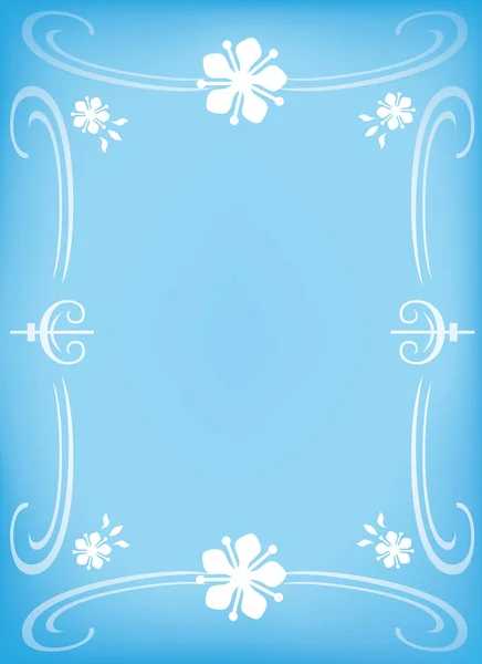 青帳カバー ベクトルのビンテージ背景 — ストックベクタ