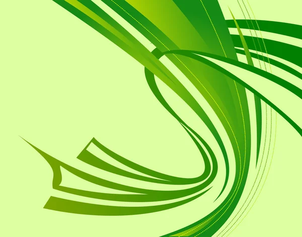 Design di sfondo verde per poster o vettoriale della carta — Vettoriale Stock