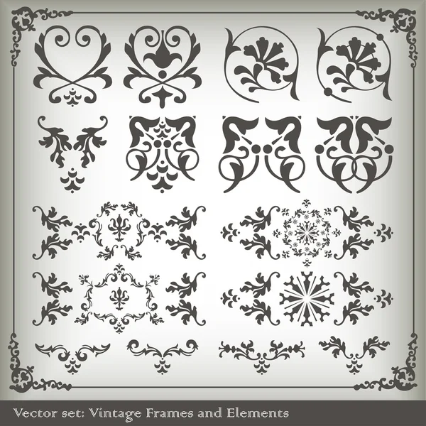 Vertical vintage background for Book cover vector — Stock Vector