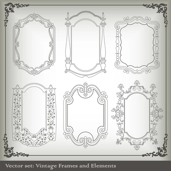 Vertical vintage background for Book cover vector — Stock Vector