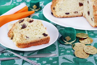 Irish Soda Bread for St. Pat's clipart