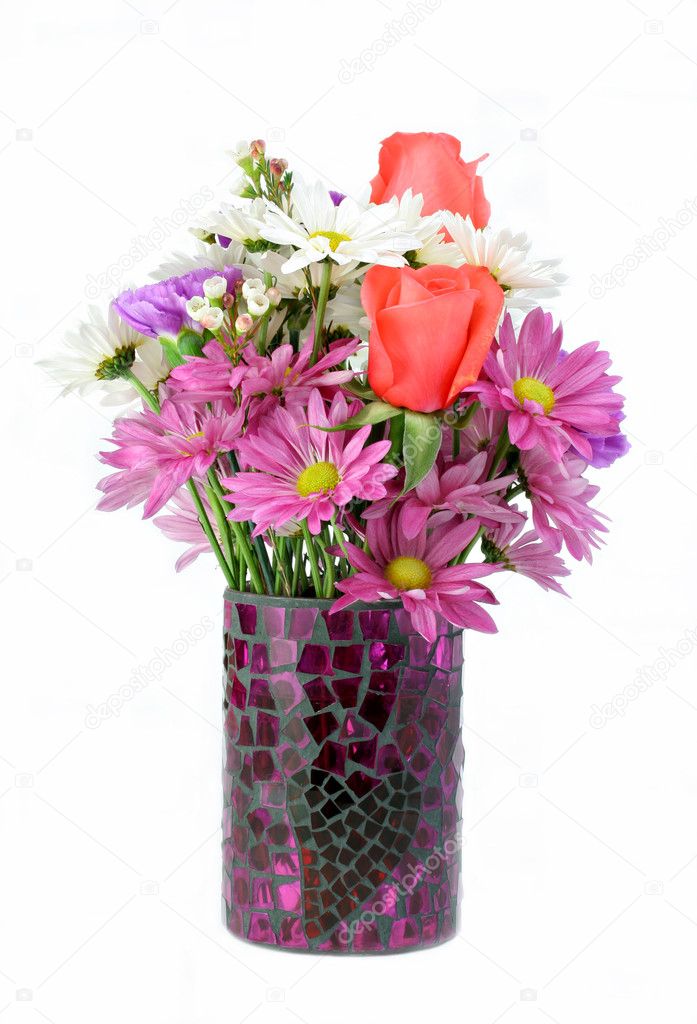 Beautiful Bouquet in Vase — Stock Photo © rojoimages #2823451
