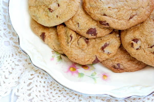 Chocolate Chip Cookies — Stock Photo, Image