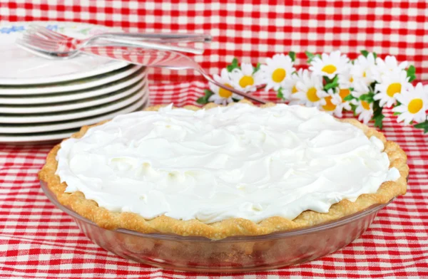 Whipped Cream Pie — Stockfoto