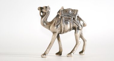 Souvenir figurine of a camel clipart