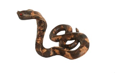 estatuilla del recuerdo de una cobra grande