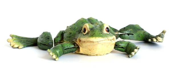 Stock image Comic figure of a large green frog