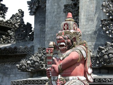 Indonesia, Bali, Induistsky sculpture clipart