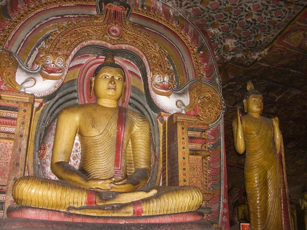 stock image Ancient statues of the Buddha