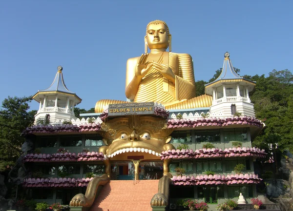 stock image Shri-lanka, the Buddistsky Gold temple