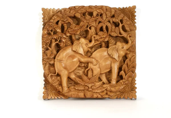 Indiai ajándéktárgy figura egy elefánt — Stock Fotó