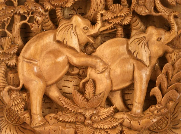 코끼리의 인도 기념품 입상 — 스톡 사진