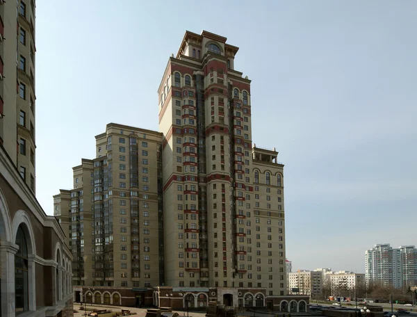 Höga bostadshus, Moskva — Stockfoto