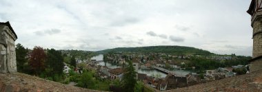 İsviçre, stein am rheine, panoramik