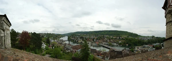 Svizzera, Stein am Rheine, Panoramico — Foto Stock