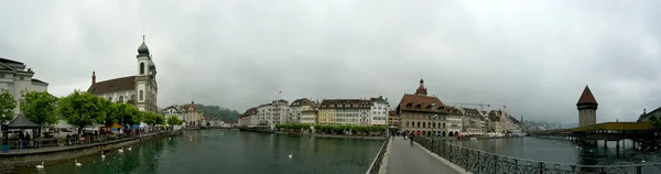 Switzerland, Lucerne, panoramic view — Stock Photo, Image