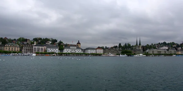 Suiza, Lucerna, vista panorámica — Foto de Stock