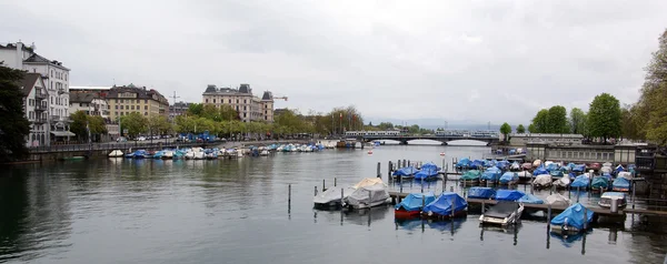 Suiza, Zurich, vista de la ciudad — Foto de Stock