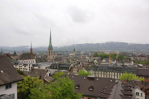 Швейцария, Цюрих, вид на город — стоковое фото