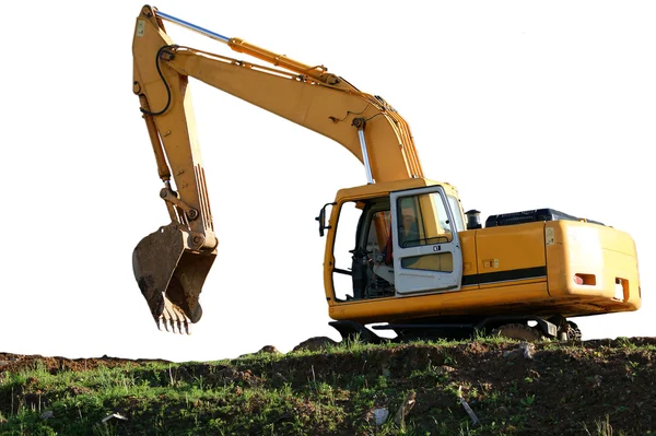 Excavadora de construcción pesada —  Fotos de Stock