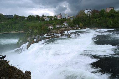 Waterfall Rhine Falls (Rheinfall) clipart