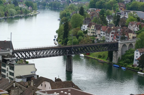 Швейцария, город Stein am Rheine — стоковое фото