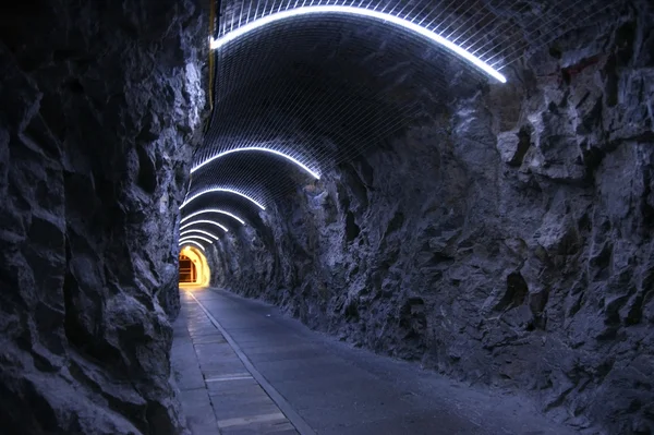 Jungfrau, Schweiz, tunnel ice palace — Stockfoto