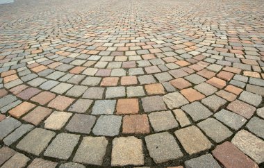 Background in the form of paving bricks (pavers) clipart