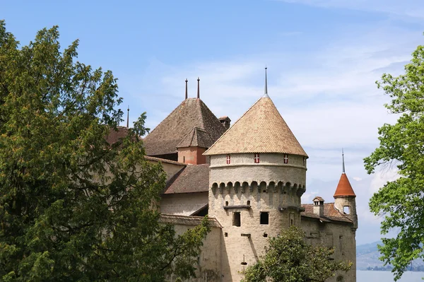 stock image Switzerland - Chateau de Chillon near Montreux