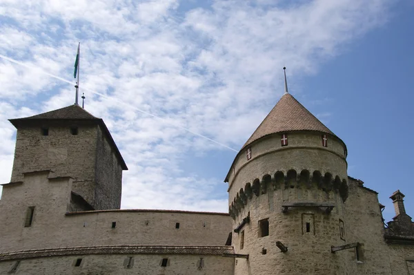 İsviçre - chateau de chillon montreux yakınındaki