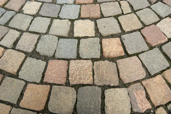 Tło w postaci chodnikowe cegły (kostka brukowa) — Zdjęcie stockowe