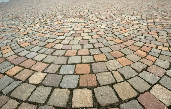 Sfondo sotto forma di mattoni da pavimentazione (pavimentazioni ) — Foto Stock