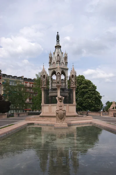 不伦瑞克纪念碑在瑞士日内瓦 — 图库照片