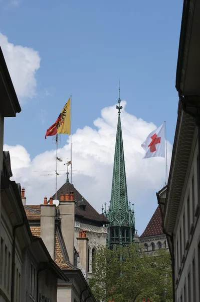 Catedral de San Pedro en Ginebra, Suiza . —  Fotos de Stock