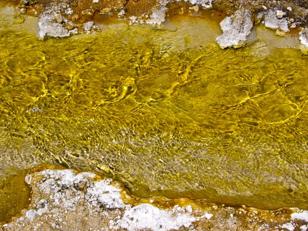 Желтый поток — стоковое фото