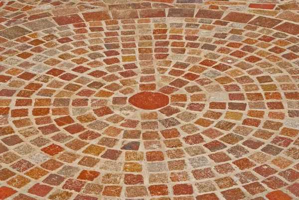 Círculo de pedra colorida — Fotografia de Stock