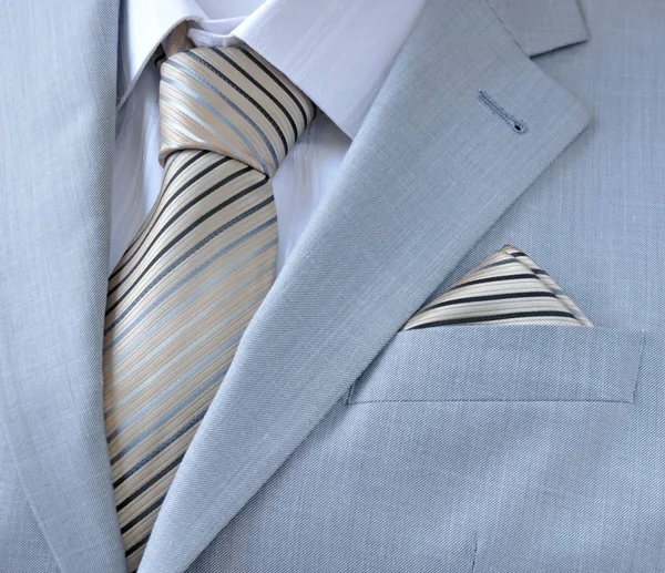 두 개의 접힌된 넥타이 — 스톡 사진