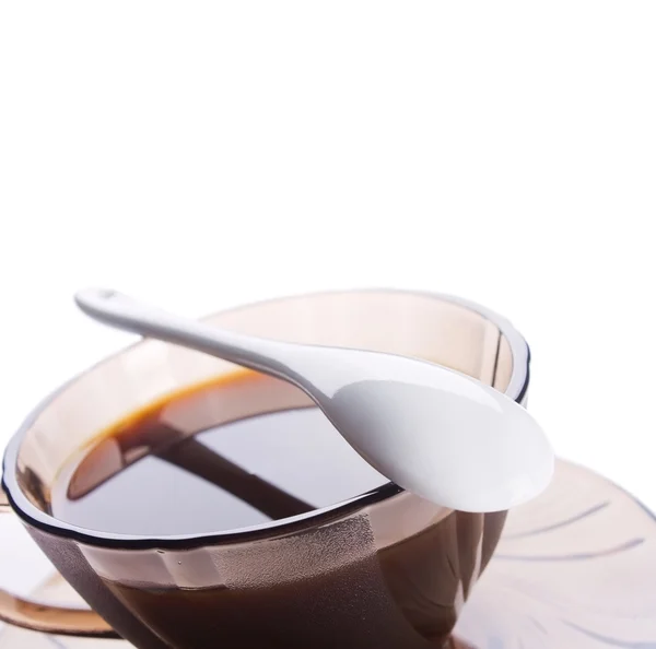 Xícara de café close-up — Fotografia de Stock