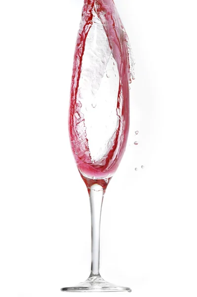 Líquido em vinho — Fotografia de Stock