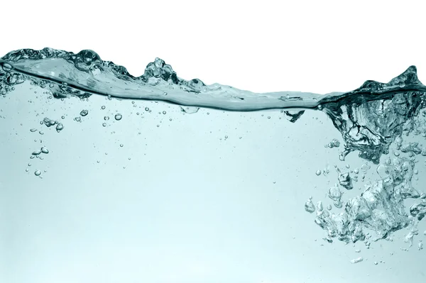 Vatten med bubblor — Stockfoto