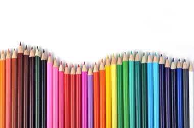 Colored pencils clipart