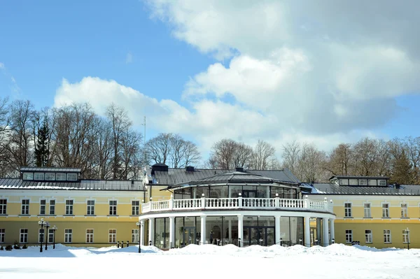 stock image Yellow house