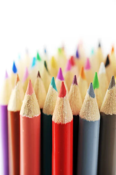Χρωματιστά μολύβια — Φωτογραφία Αρχείου
