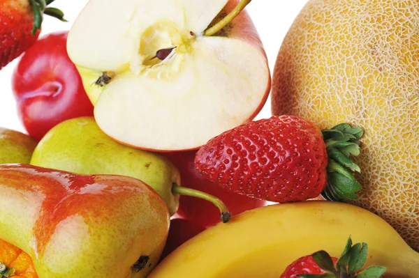 Frutta e fragole — Foto Stock
