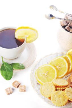 Limonlu çay.